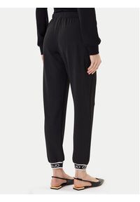 Liu Jo Sport Spodnie materiałowe TF5284 J4747 Czarny Regular Fit. Kolor: czarny. Materiał: syntetyk. Styl: sportowy