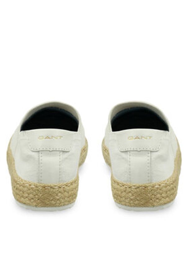 GANT - Gant Espadryle 30568943 Biały. Kolor: biały. Materiał: materiał