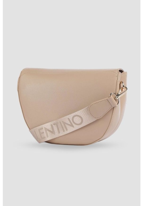 Valentino by Mario Valentino - VALENTINO Beżowa torebka Bigs Flap Bag. Kolor: beżowy