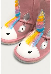 EMU Australia - Emu Australia - Śniegowce dziecięce Magical Unicorn. Nosek buta: okrągły. Kolor: różowy. Materiał: wełna, guma #2