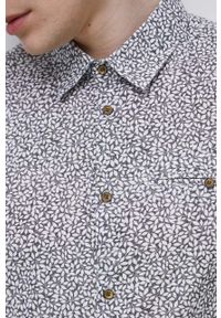 medicine - Medicine koszula męska kolor szary regular z kołnierzykiem klasycznym. Typ kołnierza: kołnierzyk klasyczny. Kolor: szary. Materiał: tkanina. Długość rękawa: długi rękaw. Długość: długie. Styl: klasyczny #3