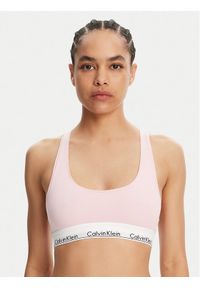 Calvin Klein Underwear Biustonosz top 0000F3785E Różowy. Kolor: różowy. Materiał: bawełna