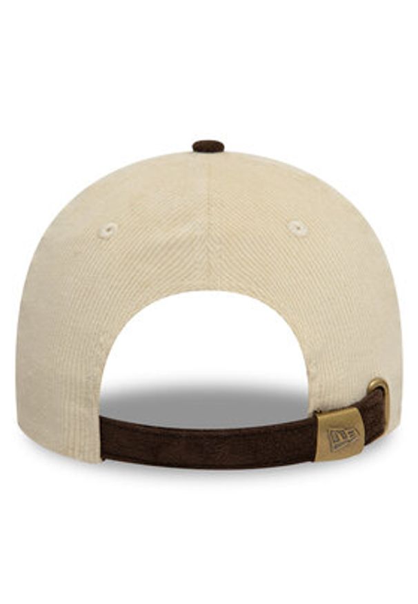 New Era Czapka z daszkiem Premium Cord 9Twenty 60595315 Beżowy. Kolor: beżowy. Materiał: materiał, bawełna
