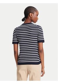 TOMMY HILFIGER - Tommy Hilfiger Kardigan WW0WW45707 Granatowy Slim Fit. Kolor: niebieski. Materiał: bawełna #3