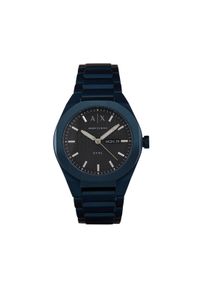 Armani Exchange Zegarek Sync AX4299 Granatowy. Kolor: niebieski #1