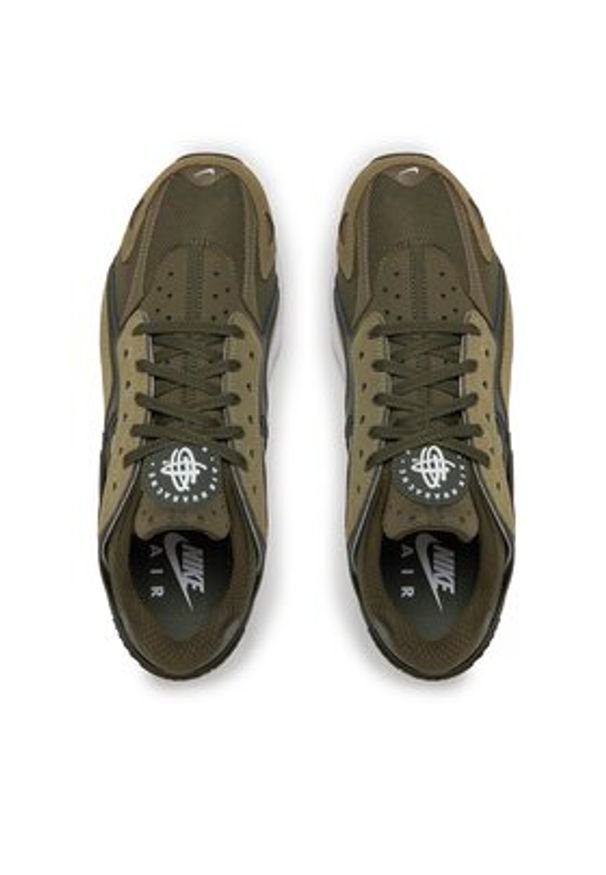 Nike Sneakersy Air Huarche Runner DZ3306 300 Khaki. Kolor: brązowy. Materiał: materiał