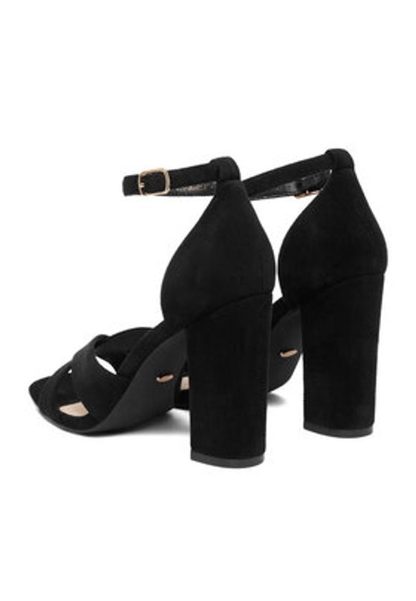 DeeZee Sandały CEO-9988 Czarny. Kolor: czarny. Materiał: materiał