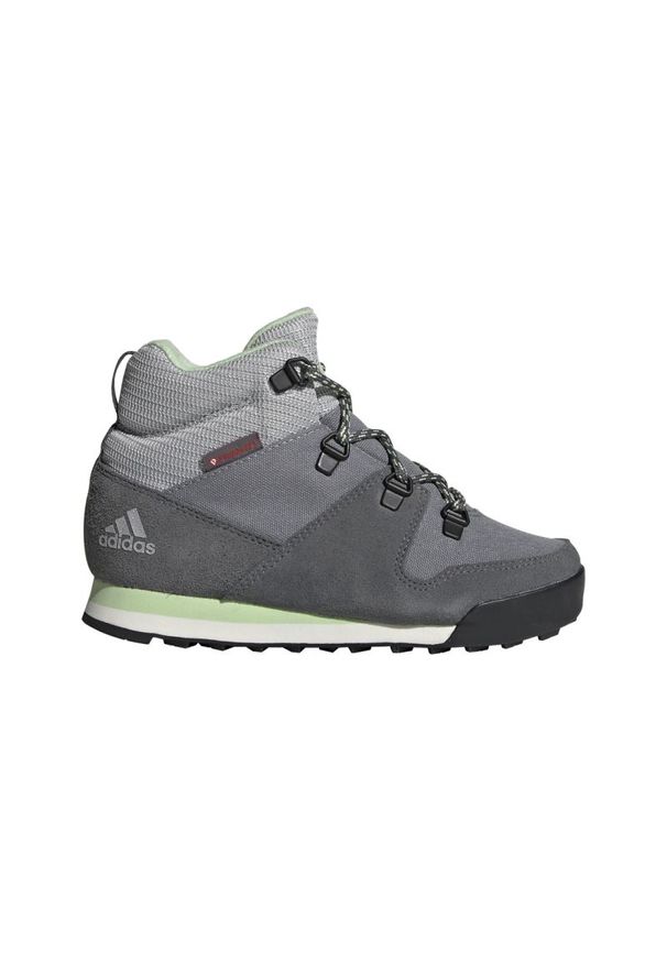 Adidas - Buty dziecięce zimowe adidas SNOWPITCH G26576 - 34. Zapięcie: sznurówki. Materiał: guma, zamsz. Technologia: ClimaWarm (Adidas). Sezon: zima. Sport: turystyka piesza
