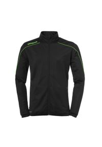 UHLSPORT - Kurtka Uhlsport Stream 22. Kolor: czarny, zielony, wielokolorowy. Materiał: tkanina, dresówka. Sport: fitness, piłka nożna