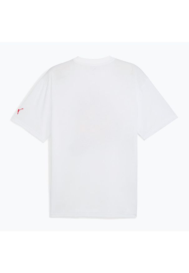 Puma - Koszulka koszykarska męska PUMA Hoopaverse Tee 3. Kolor: biały. Sport: koszykówka