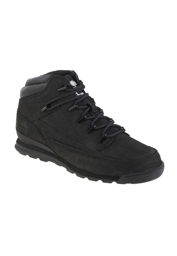 Buty zimowe męskie, Timberland Euro Rock WR Basic. Zapięcie: sznurówki. Kolor: czarny, wielokolorowy. Materiał: zamsz, tkanina, skóra, materiał, syntetyk. Szerokość cholewki: normalna. Sezon: zima. Styl: rockowy. Sport: turystyka piesza