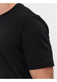 BOSS - Boss T-Shirt Tiburt 240 50452680 Czarny Regular Fit. Kolor: czarny. Materiał: bawełna