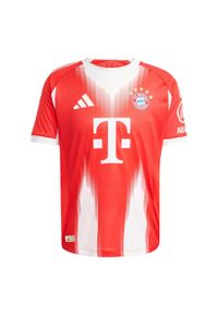Adidas - Koszulka FC Bayern 25/26 Home Authentic. Kolor: czerwony. Sport: piłka nożna