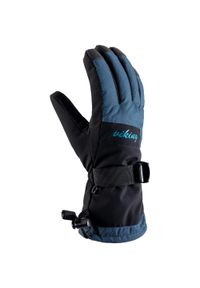 Rękawice damskie narciarskie Viking Tanuka. Kolor: niebieski. Sezon: zima. Sport: narciarstwo #1