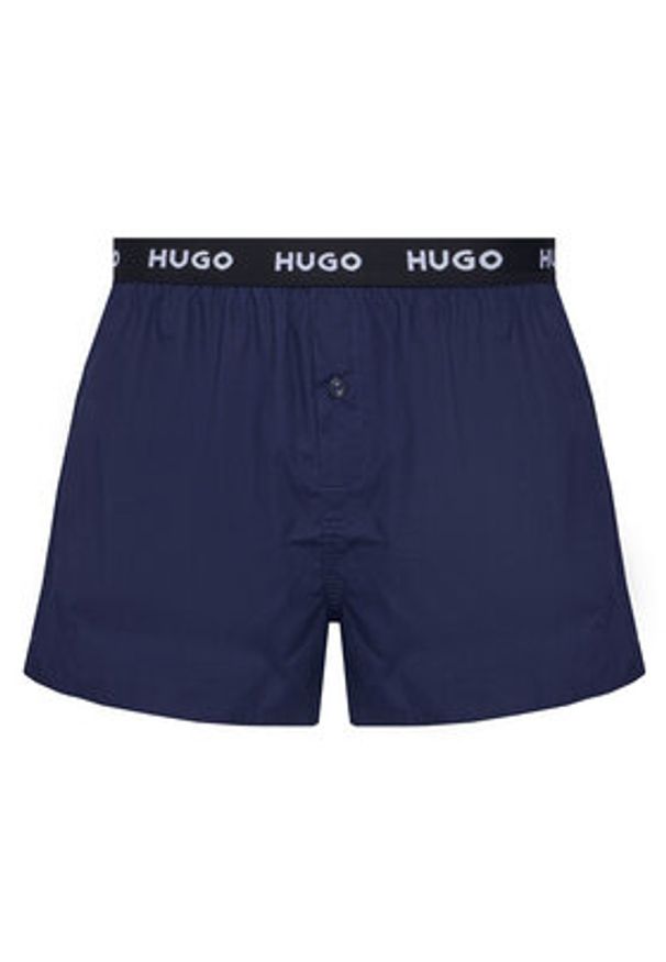 Hugo - HUGO Komplet 3 par bokserek 50532565 Kolorowy. Materiał: bawełna. Wzór: kolorowy