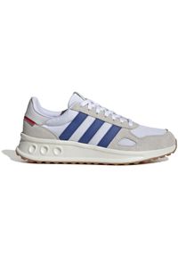 Adidas - Kapcie ADIDAS RUN 84 Biały. Kolor: szary. Materiał: tkanina. Sport: bieganie