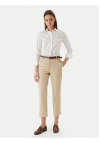 GANT - Gant Koszula 4300486 Biały Slim Fit. Kolor: biały. Materiał: bawełna #4