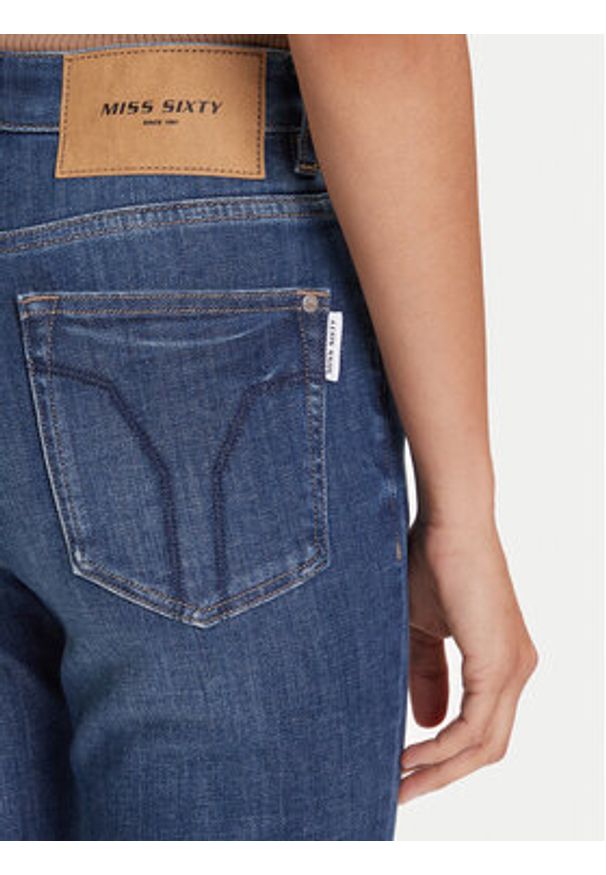 Miss Sixty Jeansy 6S1JJ2640T Granatowy Regular Fit. Kolor: niebieski