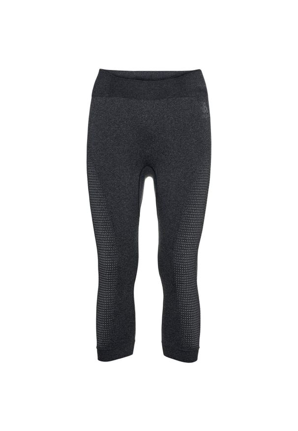 Legginsy damskie Odlo BL BOTTOM 3/4 PERFORMANCE WARM ECO. Kolor: czarny