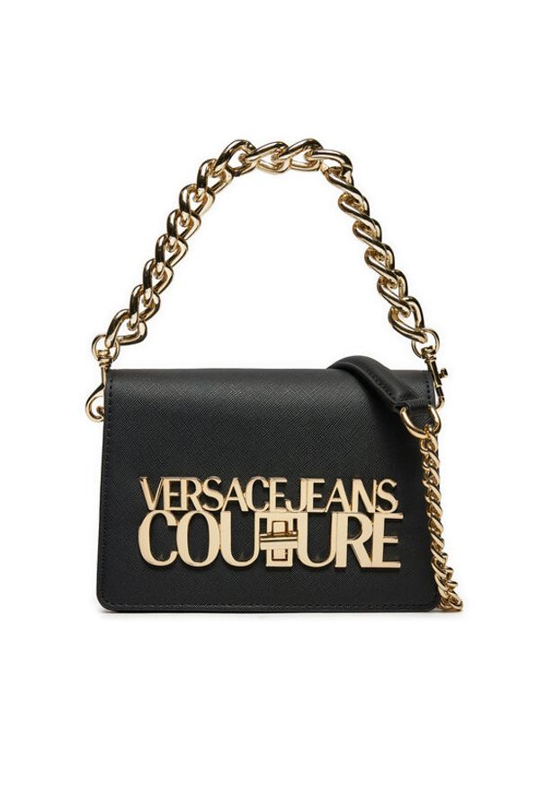 Versace Jeans Couture Torebka 75VA4BL3 Czarny. Kolor: czarny. Materiał: skórzane