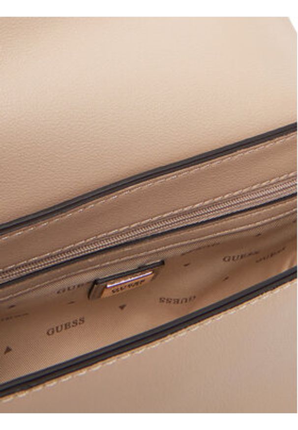Guess Torebka Lefia HWBG96 44190 Beżowy. Kolor: beżowy. Materiał: skórzane