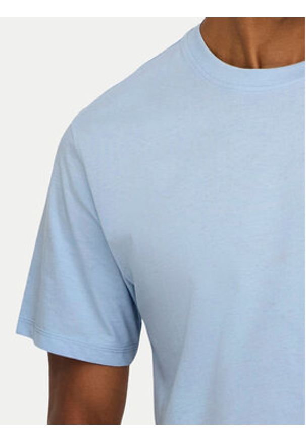 Only & Sons T-Shirt 22025208 Błękitny Regular Fit. Kolor: niebieski. Materiał: bawełna