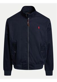 Polo Ralph Lauren Kurtka bomber 710923261002 Granatowy Regular Fit. Typ kołnierza: polo. Kolor: niebieski. Materiał: bawełna #4