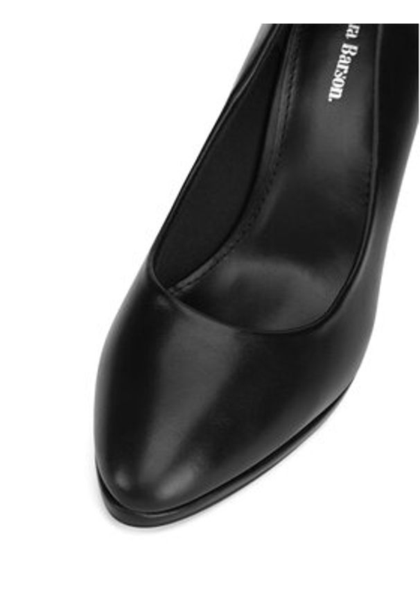 Clara Barson Szpilki WYL3656-1 Czarny. Kolor: czarny. Materiał: skóra. Obcas: na szpilce