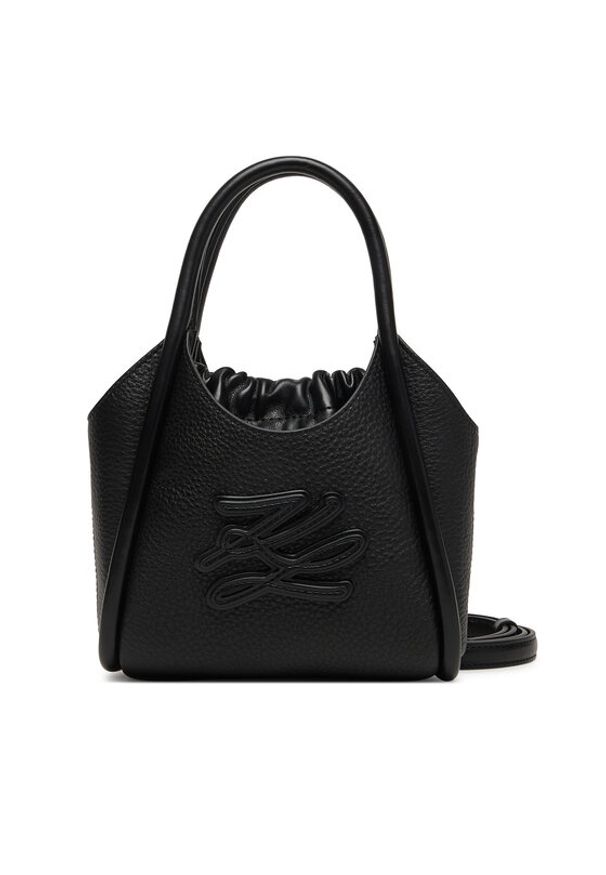 Karl Lagerfeld - KARL LAGERFELD Torebka B2W30053 Czarny. Kolor: czarny. Materiał: skórzane