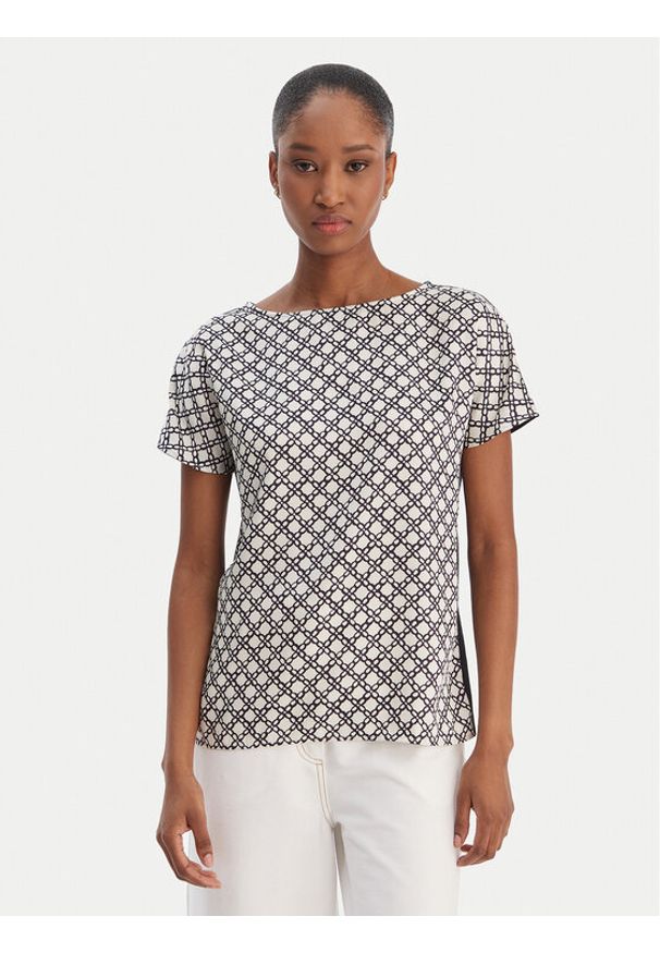 Marella Bluzka Sansa 2615111071 Czarny Regular Fit. Kolor: czarny. Materiał: syntetyk