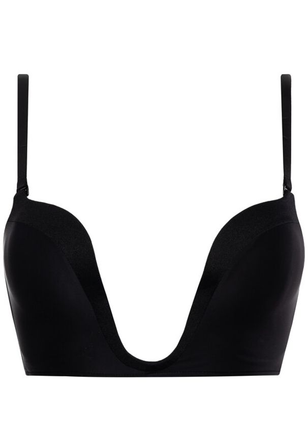 Wonderbra Biustonosz push-up WB0000J5 Czarny. Kolor: czarny. Materiał: syntetyk. Rodzaj stanika: push-up