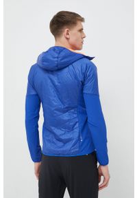 Salewa kurtka sportowa Ortles Hybrid kolor niebieski przejściowa. Kolor: niebieski. Materiał: wełna, poliester, włókno, materiał. Styl: sportowy #5