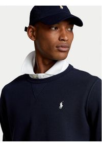 Polo Ralph Lauren Bluza 710888284001 Granatowy Regular Fit. Typ kołnierza: polo. Kolor: niebieski. Materiał: syntetyk, bawełna #4