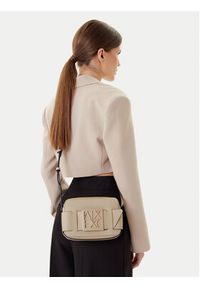 Armani Exchange Torebka 942699 0A874 U1092 Beżowy. Kolor: beżowy. Materiał: skórzane