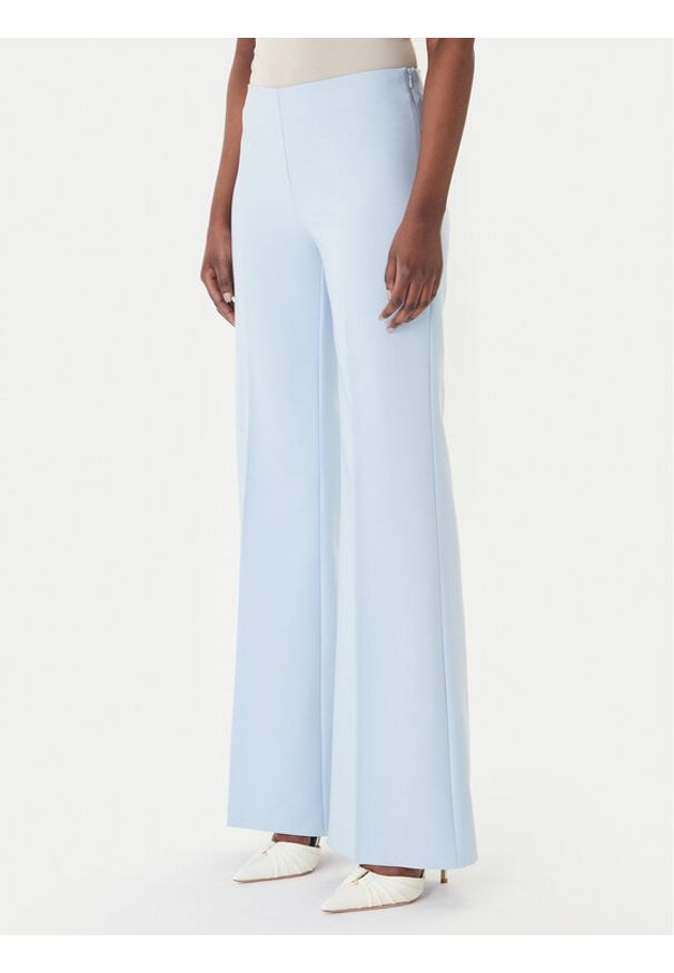 Rinascimento Spodnie palazzo CFC0127878003 Błękitny Wide Leg. Kolor: niebieski. Materiał: syntetyk