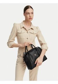 TOMMY HILFIGER - Tommy Hilfiger Torebka AW0AW18532 Czarny. Kolor: czarny. Materiał: skórzane #1