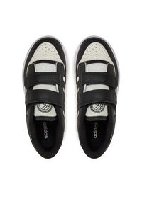 Adidas - adidas Sneakersy Rapid Court JP7654 Czarny. Kolor: czarny. Materiał: skóra #4