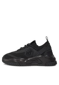 Philipp Plein - PHILIPP PLEIN Sneakersy Runner Hexagon PACS USC0399 PTE003N Czarny. Kolor: czarny. Materiał: materiał #2