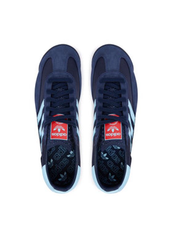 Adidas - adidas Sneakersy SL 72 RS JQ9722 Granatowy. Kolor: niebieski. Materiał: skóra