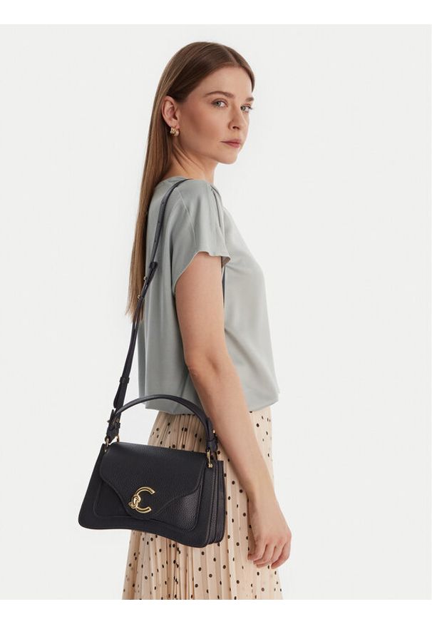 Coccinelle Torebka SSL Coccinelle C-Me E1 SSL 18 02 01 Granatowy. Kolor: niebieski. Materiał: skórzane