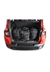 KJUST - Torby Do Bagażnika Jeep Renegade Mhev 2022+ 4Szt Kjust. Kolor: czarny. Styl: sportowy #1
