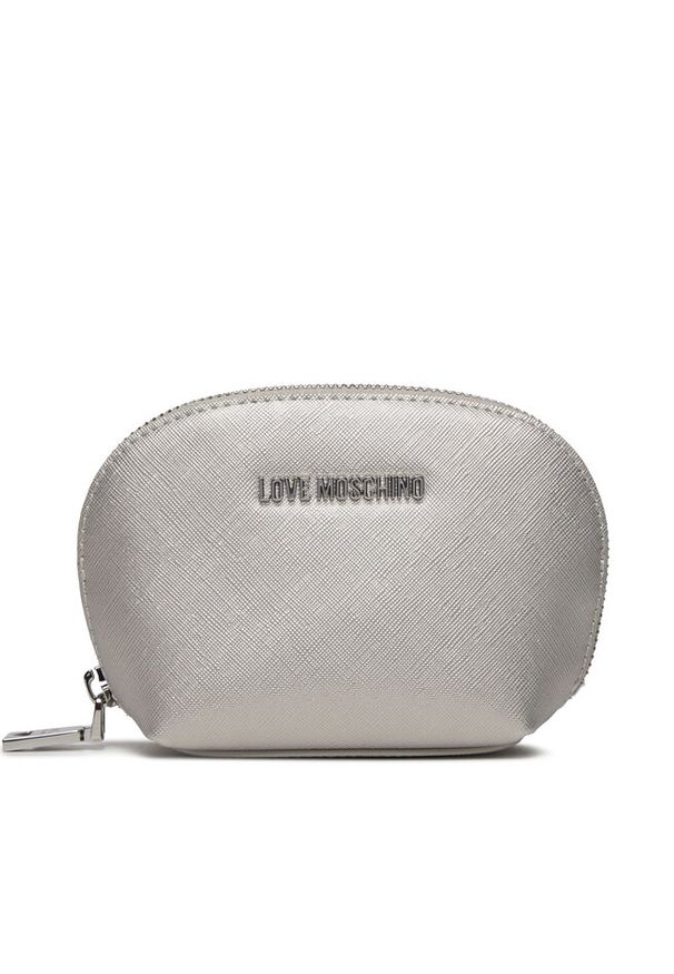 Love Moschino - Kosmetyczka LOVE MOSCHINO. Kolor: srebrny
