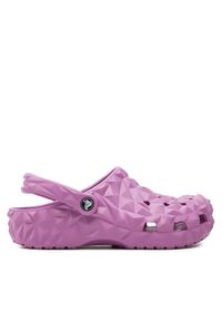 Crocs Klapki Classic Geometric Clog 209563 Różowy. Kolor: różowy