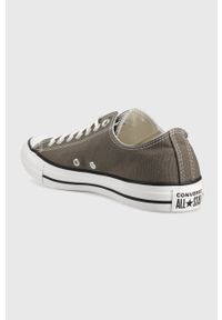 Converse - Tenisówki Chuck Taylor All Star. Nosek buta: okrągły. Zapięcie: sznurówki. Kolor: szary. Materiał: guma #4