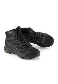 ALPINE PRO - Buty trekkingowe wysokie unisex Alpine Pro Wadune Vibram. Kolor: czarny