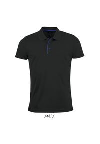 SOL'S - Polo Sol's Performer. Typ kołnierza: polo. Kolor: czarny #1