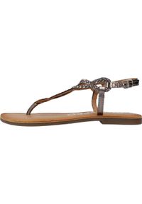 Gioseppo - Sandały GIOSEPPO 69111G Szary. Kolor: szary. Materiał: skóra. Sezon: lato