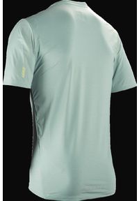 LEATT - Koszulka rowerowa męska Leatt Jersey MTB Trail 1.0 X-Flow. Kolor: zielony. Materiał: jersey