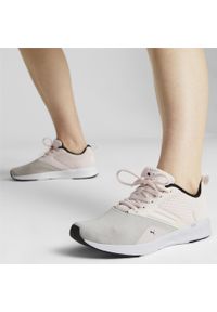 Buty do biegania dla dorosłych Puma Nrgy Comet Galaxy. Zapięcie: sznurówki. Kolor: biały, wielokolorowy, szary. Materiał: materiał, syntetyk, tkanina. Szerokość cholewki: normalna