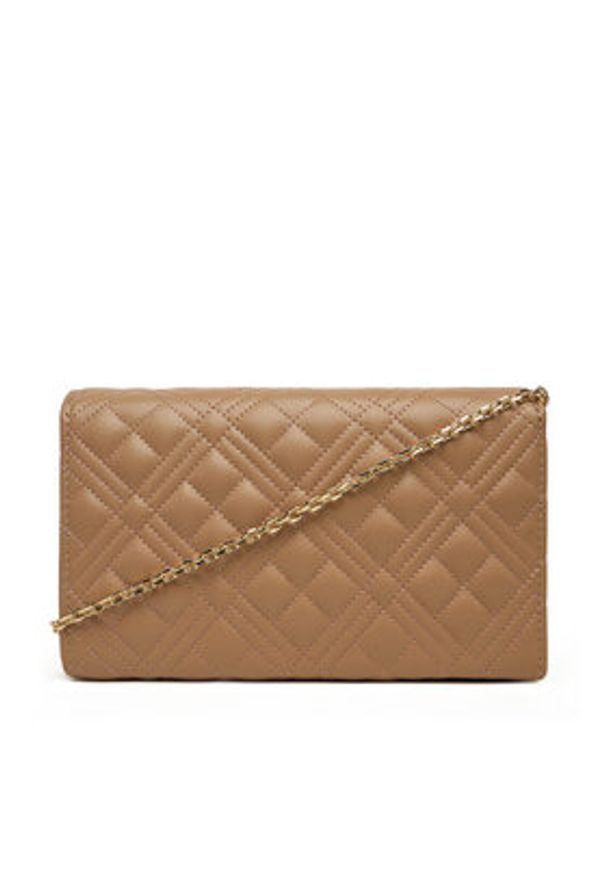 Love Moschino - LOVE MOSCHINO Torebka JC4079PP0NLA0104 Beżowy. Kolor: beżowy. Materiał: skórzane